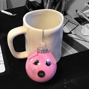 Piggy Ornament hand painted